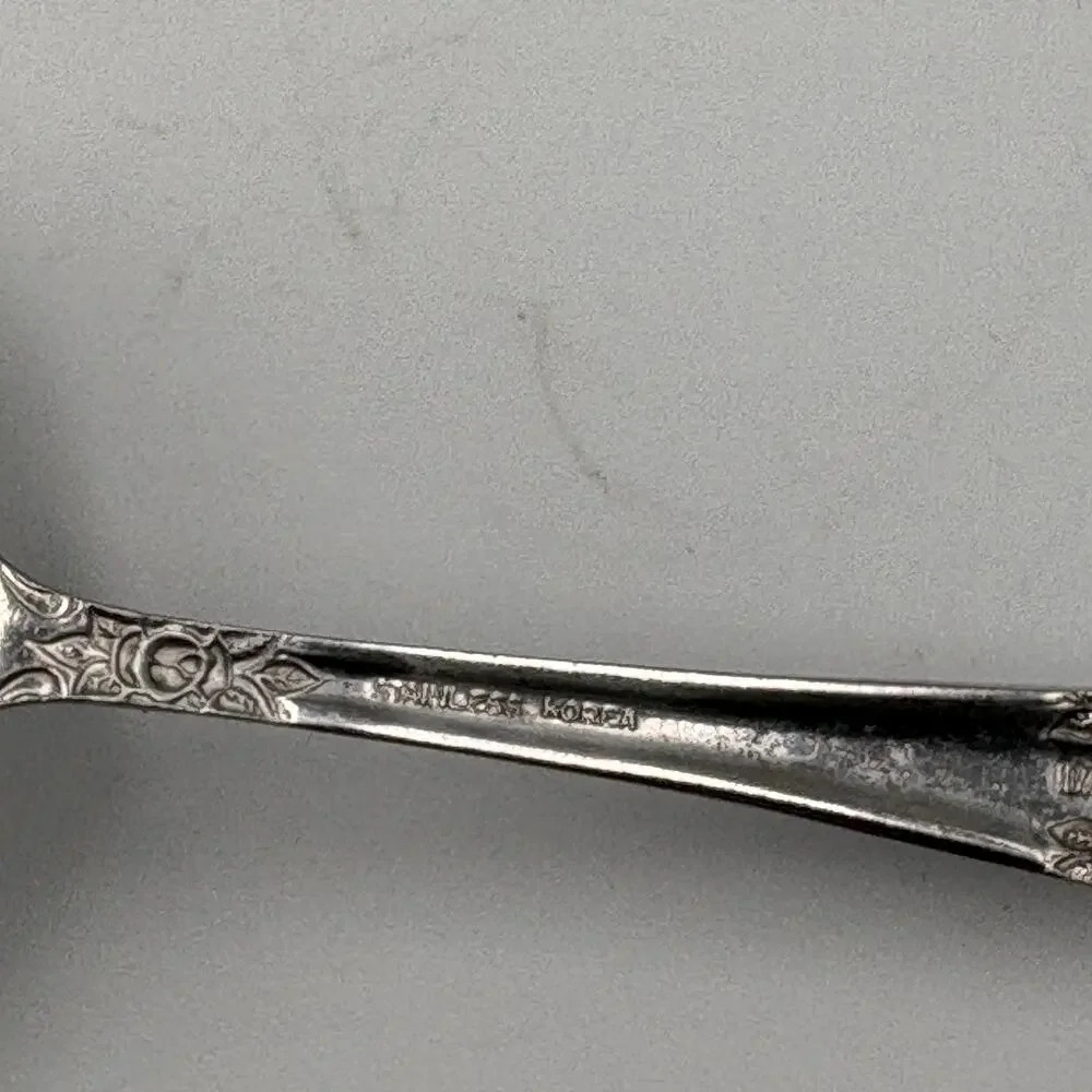 Barclay Geneve Serving Ladle Stainless Floral 6